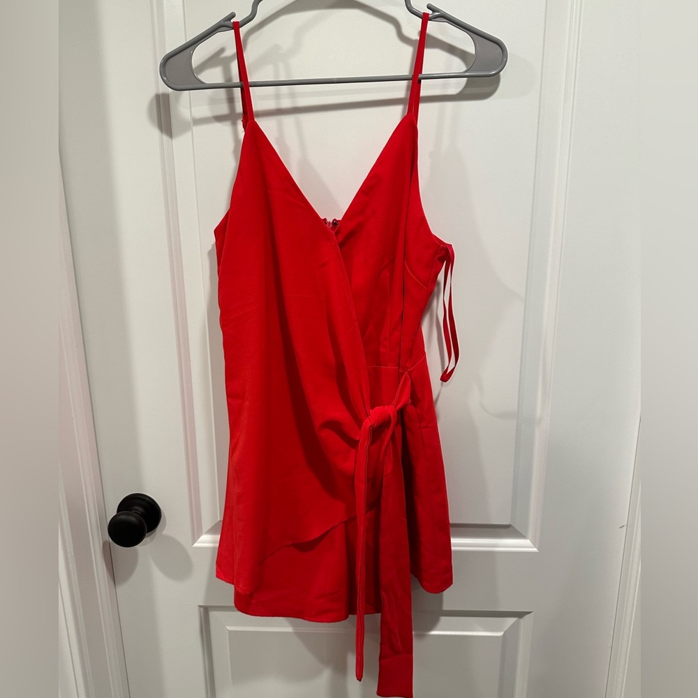 Spaghetti Strap Mini Dress
